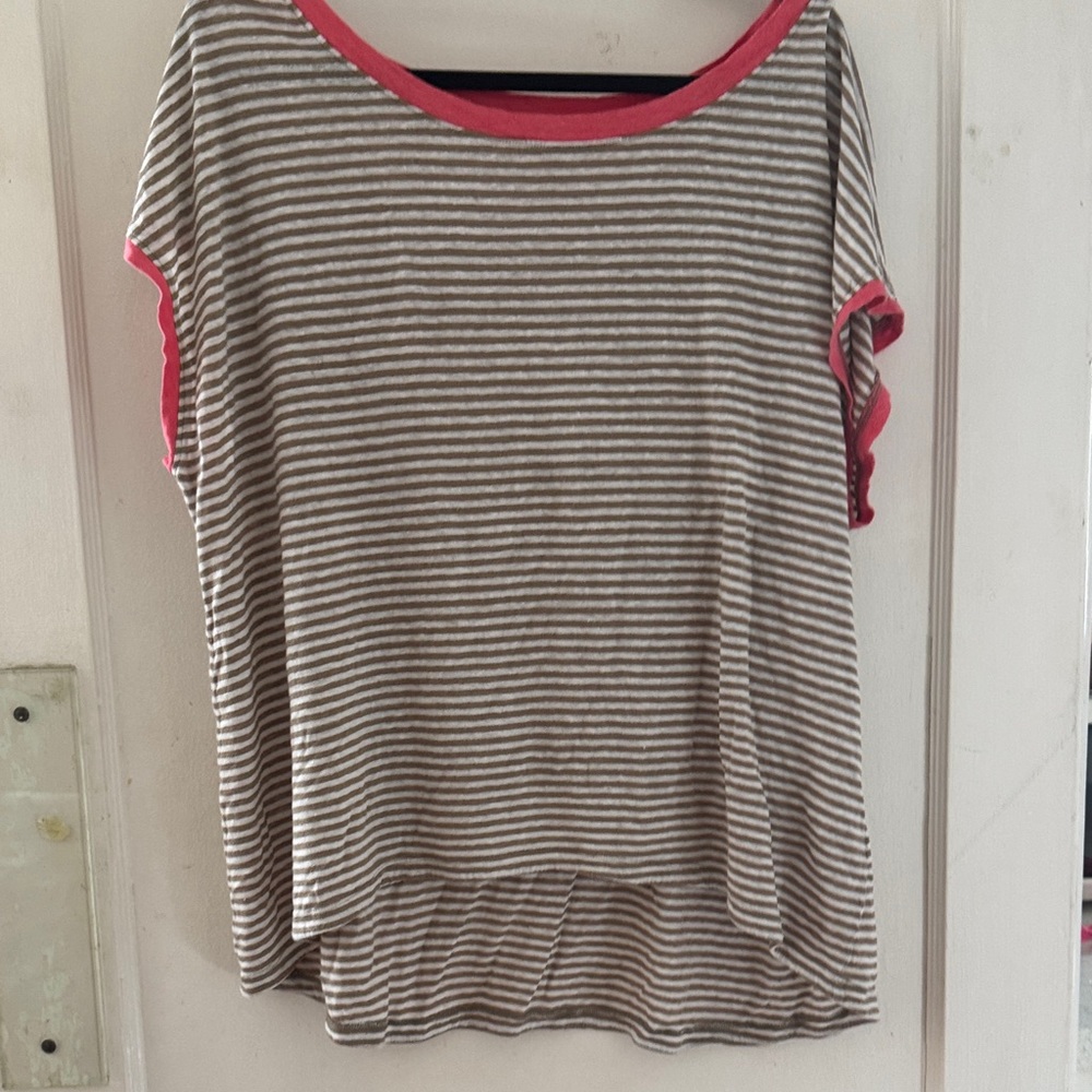 Eileen Fisher linen top xl